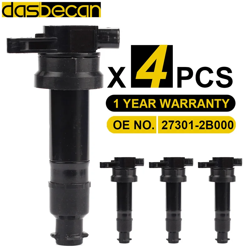 Dasbecan катушка зажигания 27301 2B000 для Audi A3 A4 A6 1 8 T VW Golf IV JETTA Bora skoda OCTAVIA Seat LEON|Катушка