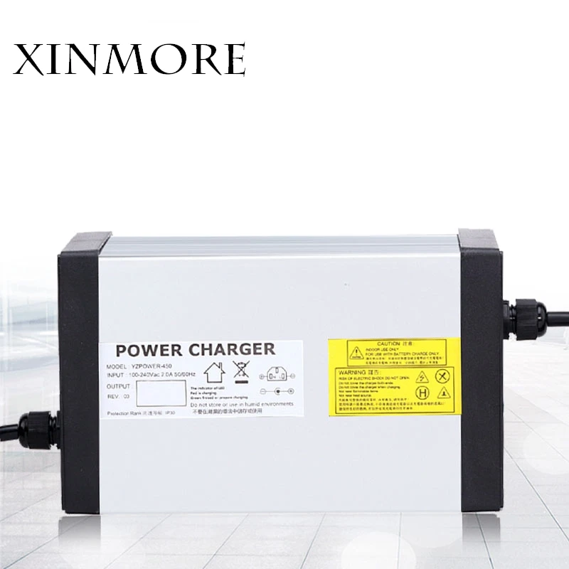 XINMORE 43 2 V 18A 17A 16A Lifepo4 литиевое зарядное устройство для 36V (38 4 V) E-bike Pack AC-DC источник