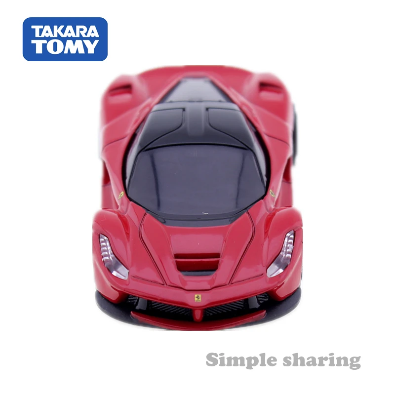 Спортивный автомобиль Tomica No. 62 Ferrari Laferrari Scale 1:62 Takara Tomy автомобильные моторы литая