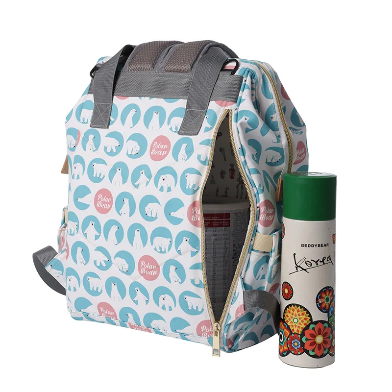 Enjoy Childhood Fashion Mommy Bag Cartoon Pattern Maternity Large Capacity Travel Backpack Mom Nappy Diaper For Baby Care | Мать и