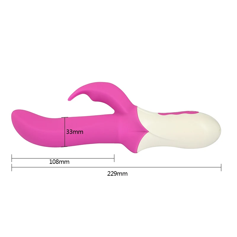 10 частот Кролик Вибраторы G-spot массажер со стимуляцией клитора Секс-игрушки для