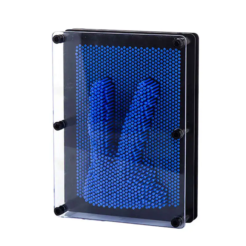 Горячая продажа Pin Art 3D Скульптура Игла DIY резьба Форма Настольная игрушка украшение домашний дом
