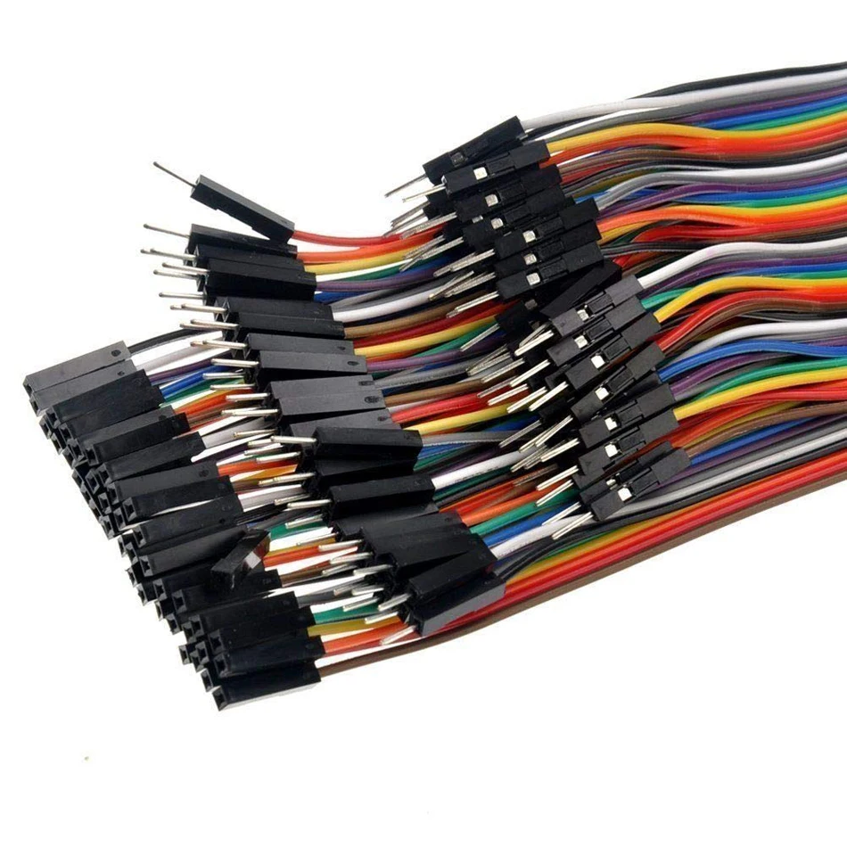 120 шт. Dupont кабель Джампер 40PIN штекер гнездо 10 см/0 см 30 для Arduino макетная плата DIY