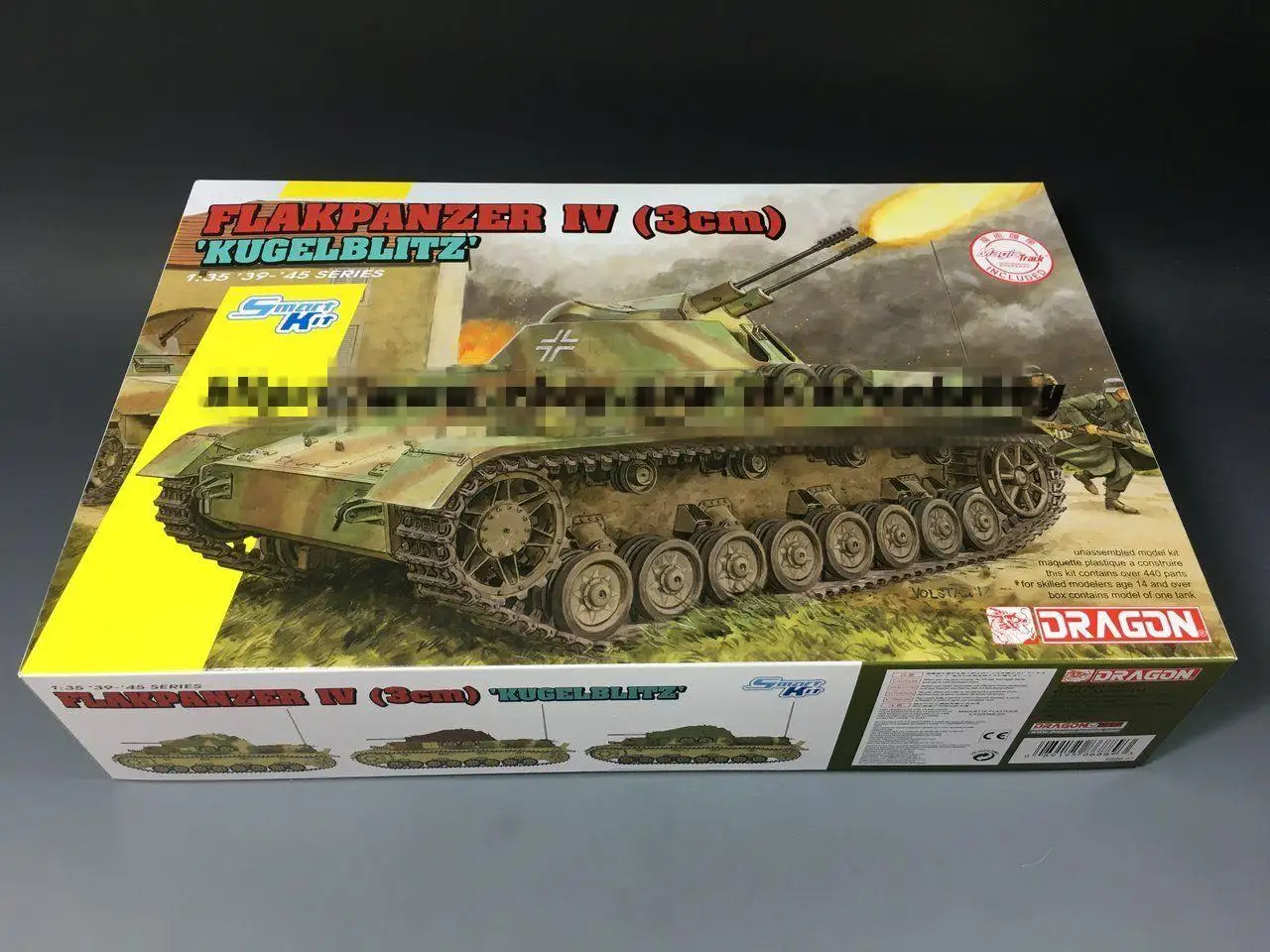 DRAGON 1/35 6889 Flakpanzer IV (3 см) kugelblitz [Бонус: Волшебные треки]|Наборы для сборки моделей| |