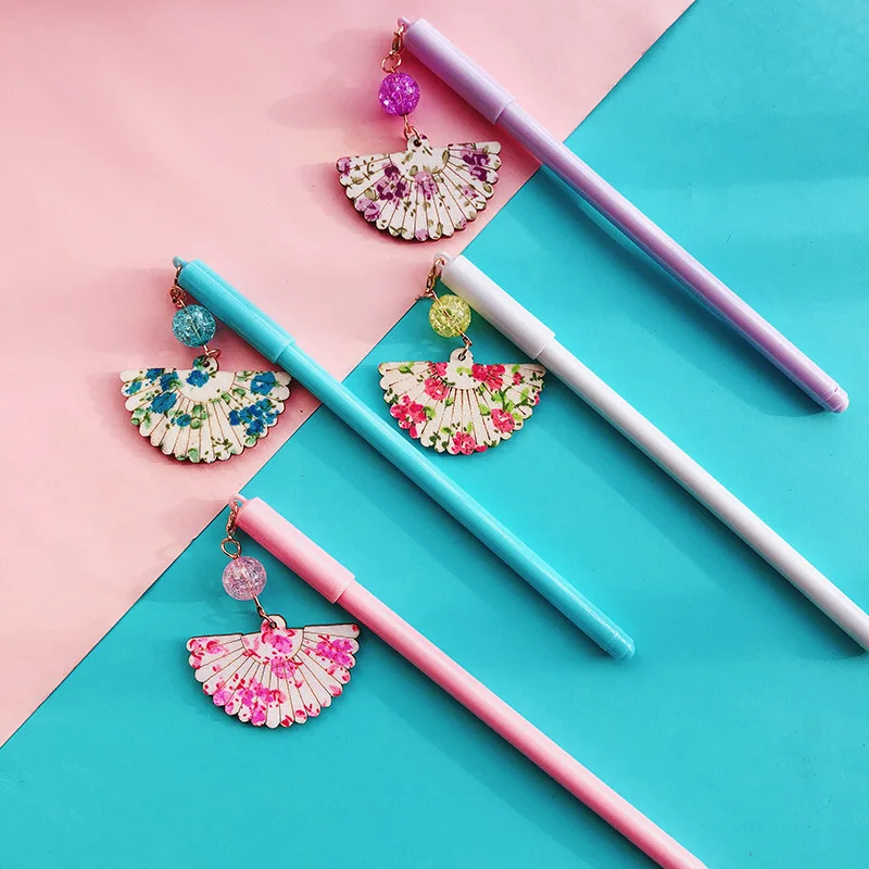 Ручки + зажим / набор Улица Сезам Fuji семейная гелевая ручка kawaii черная школьная