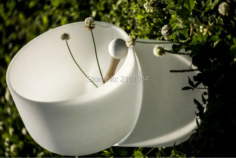 11 &quotF Note сердце чакра настроенные кварцевые хрустальные поющие чаши с бесплатным