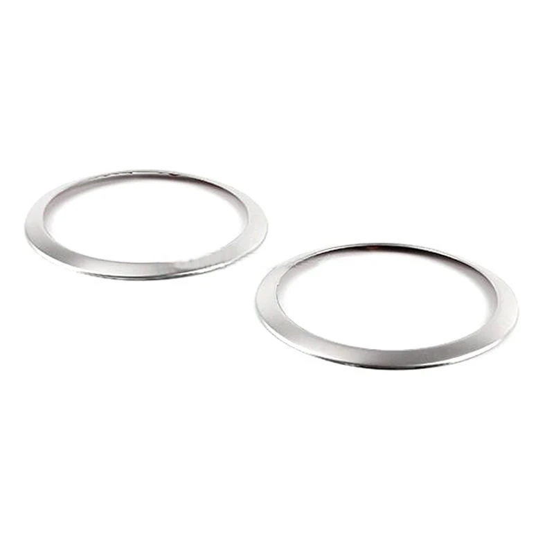 4 шт. хромированная крышка из нержавеющей стали для автомобильного динамика BMW X1