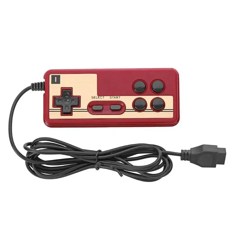 

Hot Wired 8 Bit TV Red and White Machine Video Game Player Handle Gampad Universal Controller for Coolboy Subor NES controller