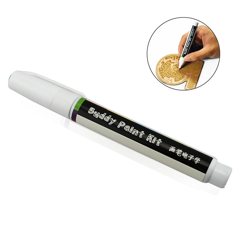 Conductive Ink Pen Electronic Circuit Draw Instantly Magical DIY Maker Student Kids Education Magic Gifts | Компьютеры и офис