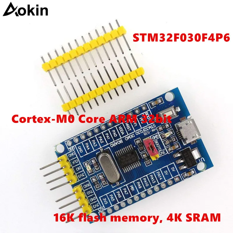 Малый системный блок STM32F030F4P6 48 МГц s разветвительная плата стандартная 32 битная