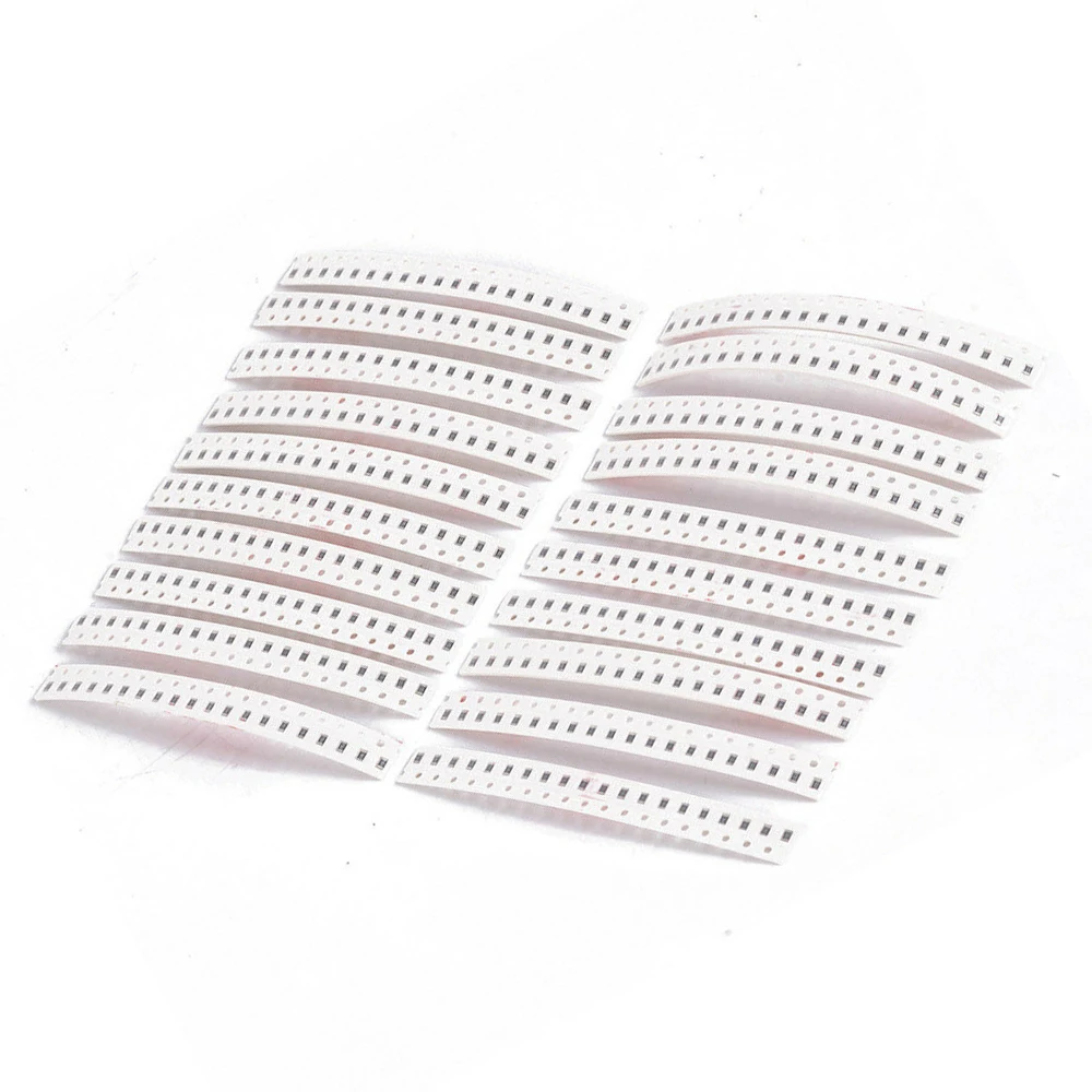 5%Error Assorted SMD Kit 10Ω-1MΩ Practical Resistor 400pcs 0805 Assortment 20 Values Resistors | Электроника