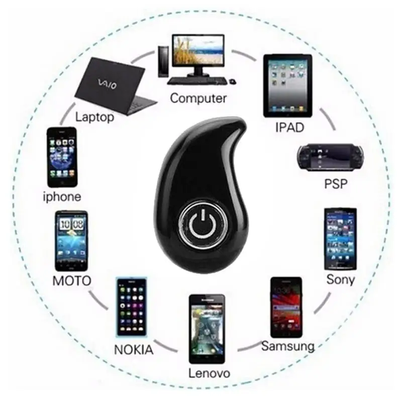 Беспроводные bluetooth наушники обновленные мини с незаметной музыкой