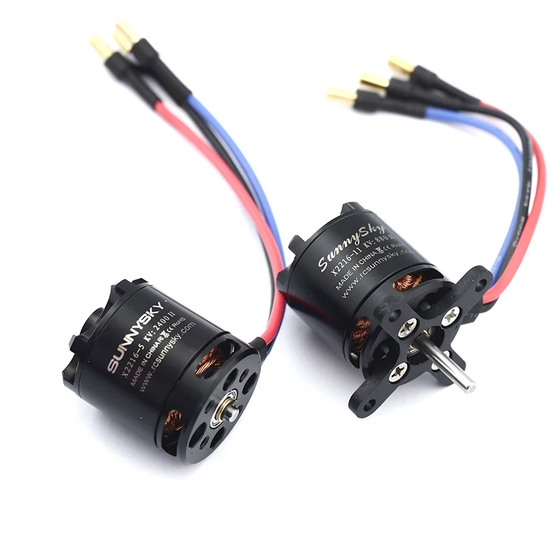 4 компл./лот Sunnysky X2216 880KV /1100KV /1250KV/1400KV/1800KV/2400KV Outrunner бесщеточный двигатель для