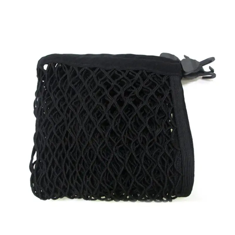 80 * 60cm Universal Car Trunk Cargo Luggage Rear Storage Organizer Elastic Net Mesh Bracket 4 Plastic Hooks Auto | Автомобили и