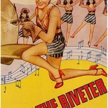 Rosie the Riveter Movie Poster (11 x 17) | Дом и сад