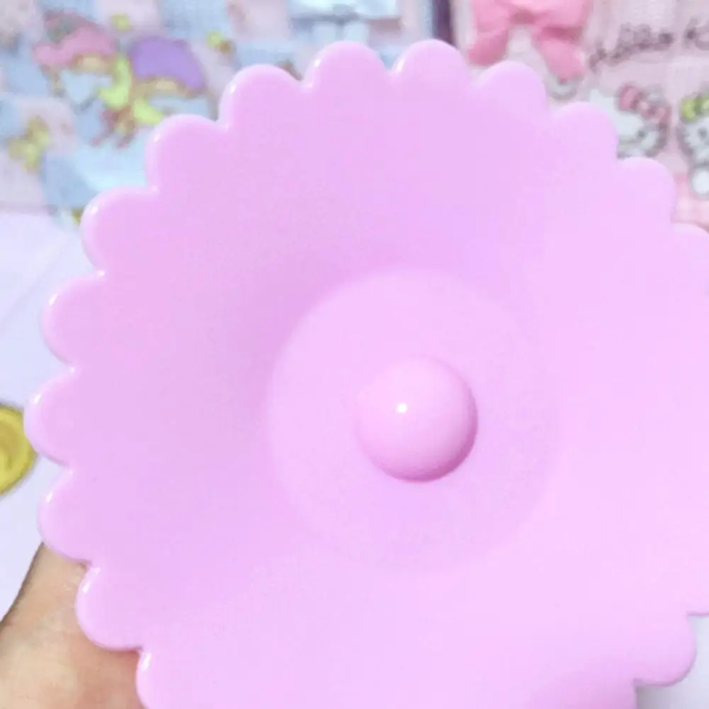 Силиконовая крышка чашки для воды питьевой милый фламинго пыленепроницаемый