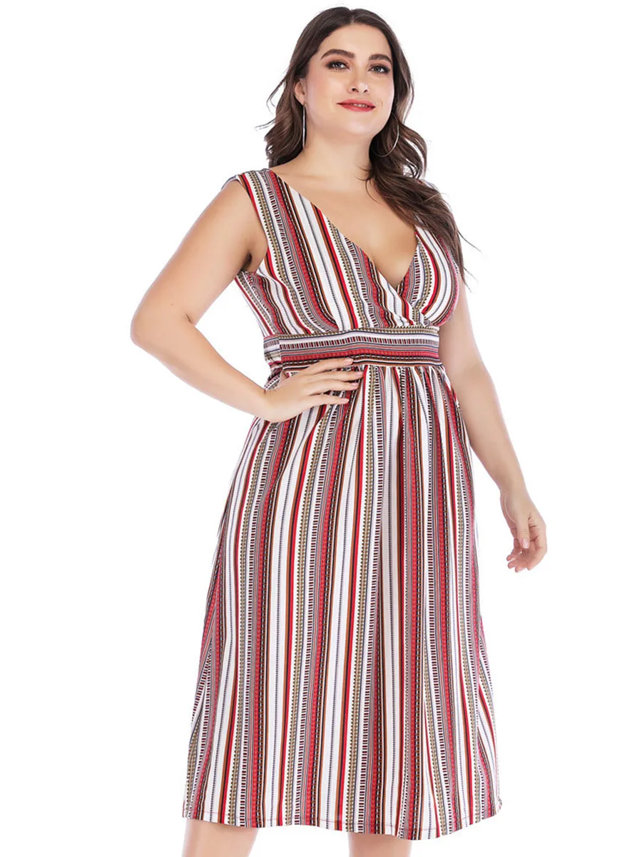 Новое Женское длинное платье женское Повседневное большого размера А силуэта с