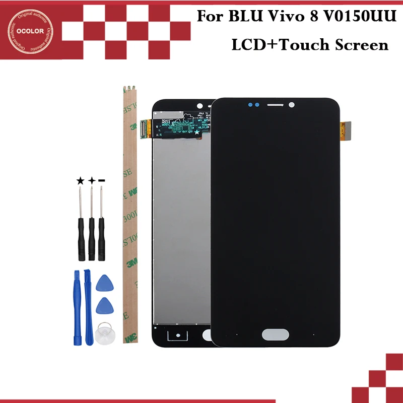 Ocolor для BLU Vivo 8 V0150UU ЖК дисплей и сенсорный экран 5 &quotаксессуары телефонов с