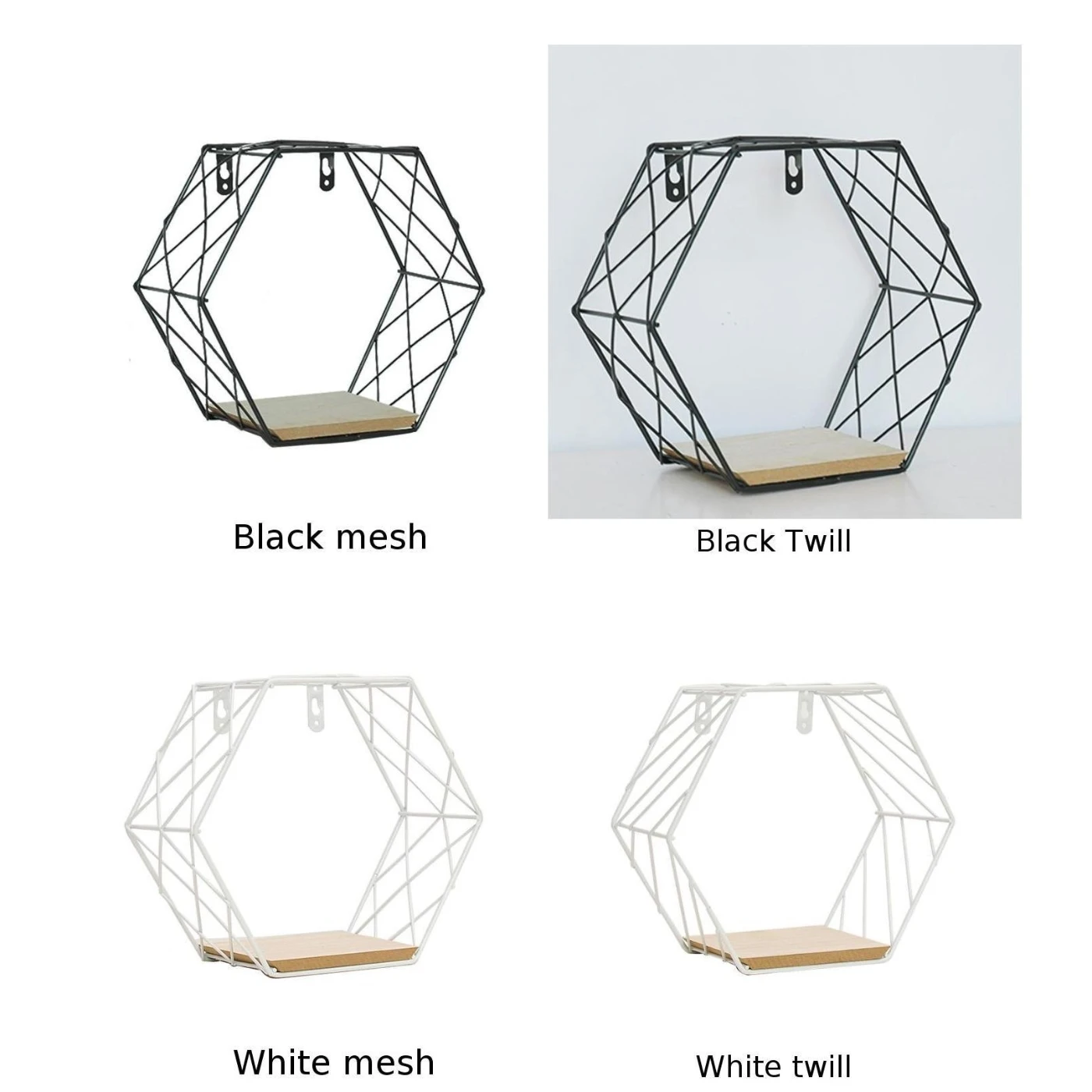 Шестиугольная сетка настенная Полка Стеллаж полки Главная Настенная