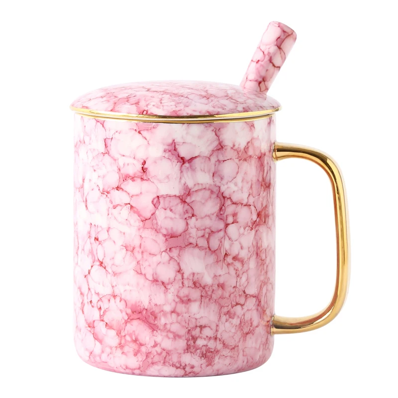 Современные керамические кофейные кружки Bone China Gold Handgrip Boss кружка Mom Coffee Lover