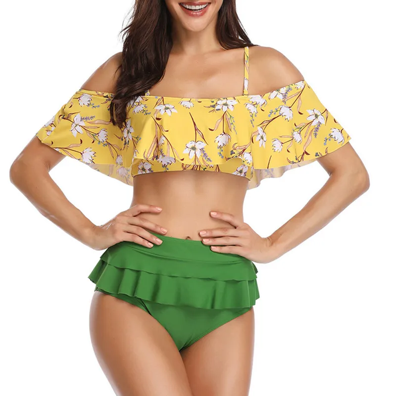 Новинка 2 шт. женский бюстгальтер пуш ап бандажный комплект бикини для девушек