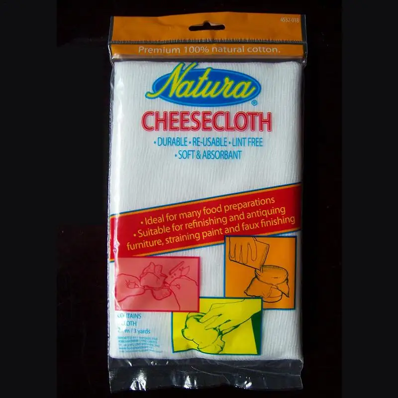 Ультратонкий фильтр для сыра 40s марля впитывает воду антибактериальный