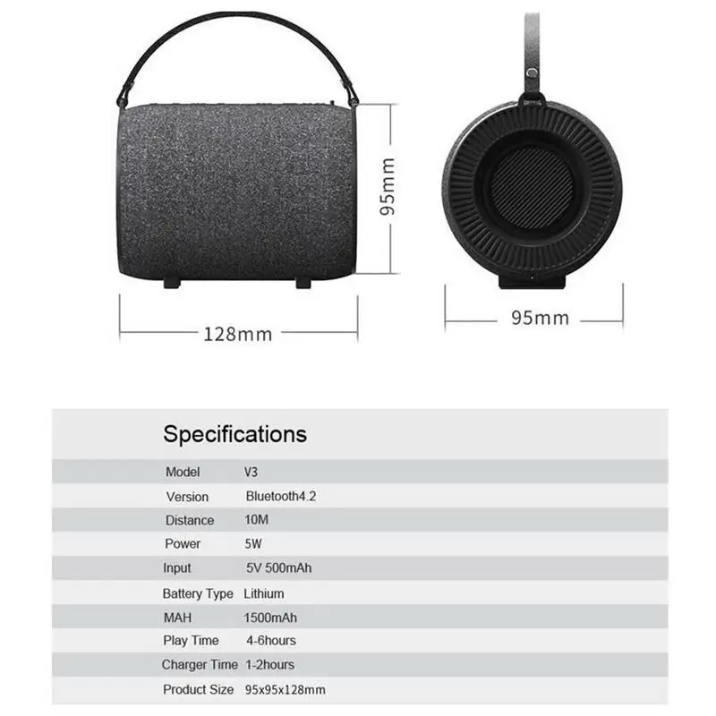 Для Magica V3 мини аудио ткани Портативный Беспроводной Bluetooth карта инновационные