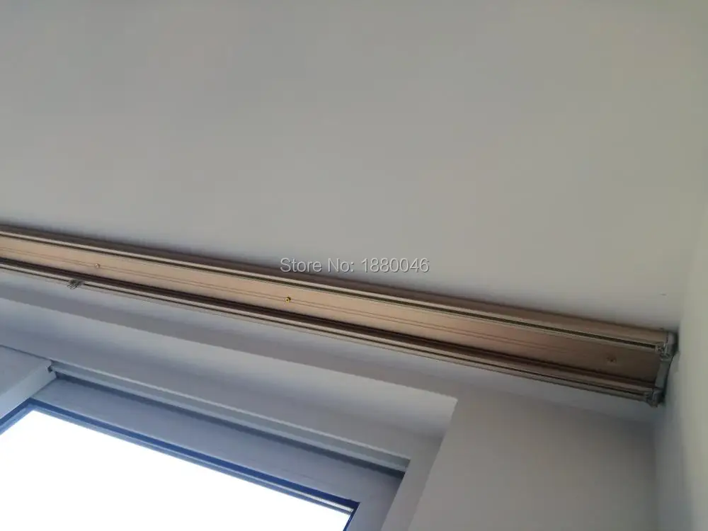 

New Coming Pink double curtain rod Mute thickening curtain rod Aluminum Alloy window curtain rods for window ferro rod