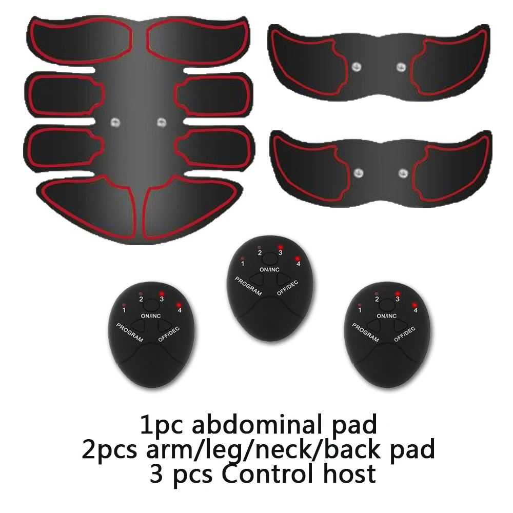 Muscle Stimulator Wireless EMS Stimulation Body Slimming Abdominal Exerciser Training Device Beauty Machine Massager |