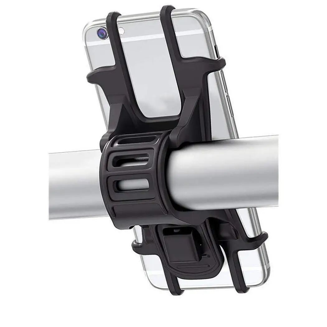 360 градусов вращения Силиконовый эластичный ремешок держатель для телефона