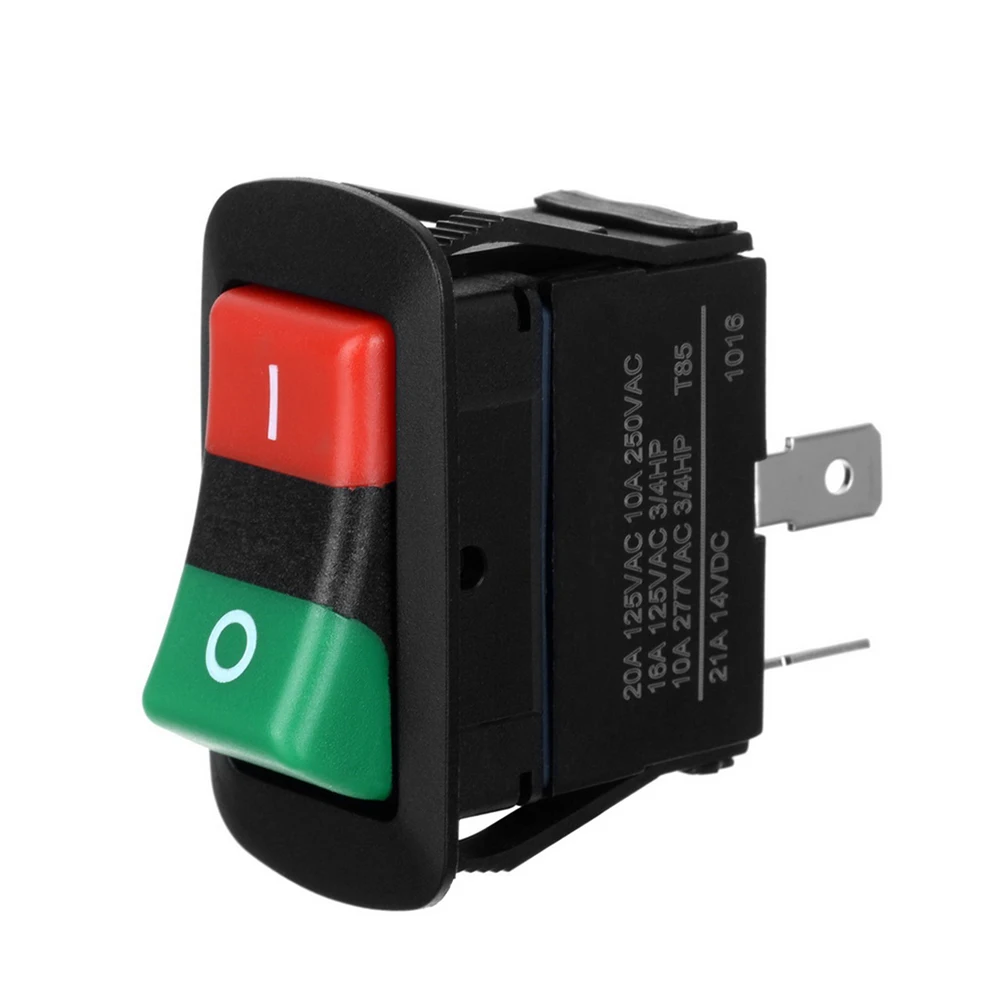 Автомобильный кулисный переключатель вкл./выкл. Переключатель 2P SPST DC14V 21A для