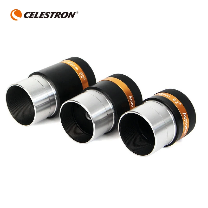 Астрономический телескоп Celestron широкоугольный объектив 1 25 дюйма 62 градуса 4 мм 10