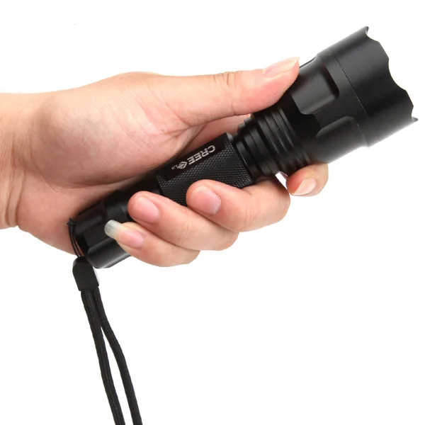 MECO светодиодный светильник для вспышки C8 2000 люмен фонарь 5 режимов Светодиодный