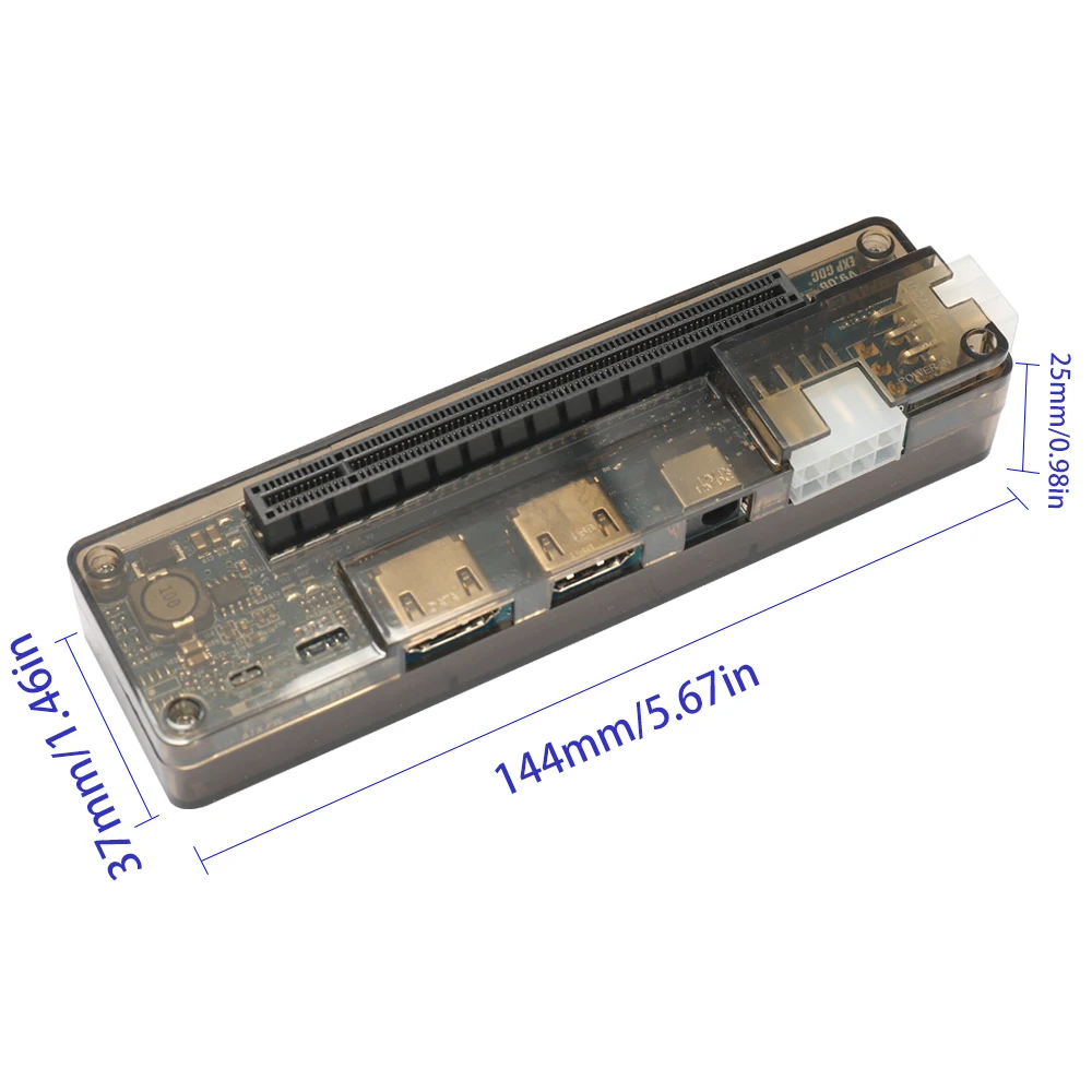 PCI E V8.4D внешняя видеокарта для ноутбука док станция Mini версия интерфейса X16