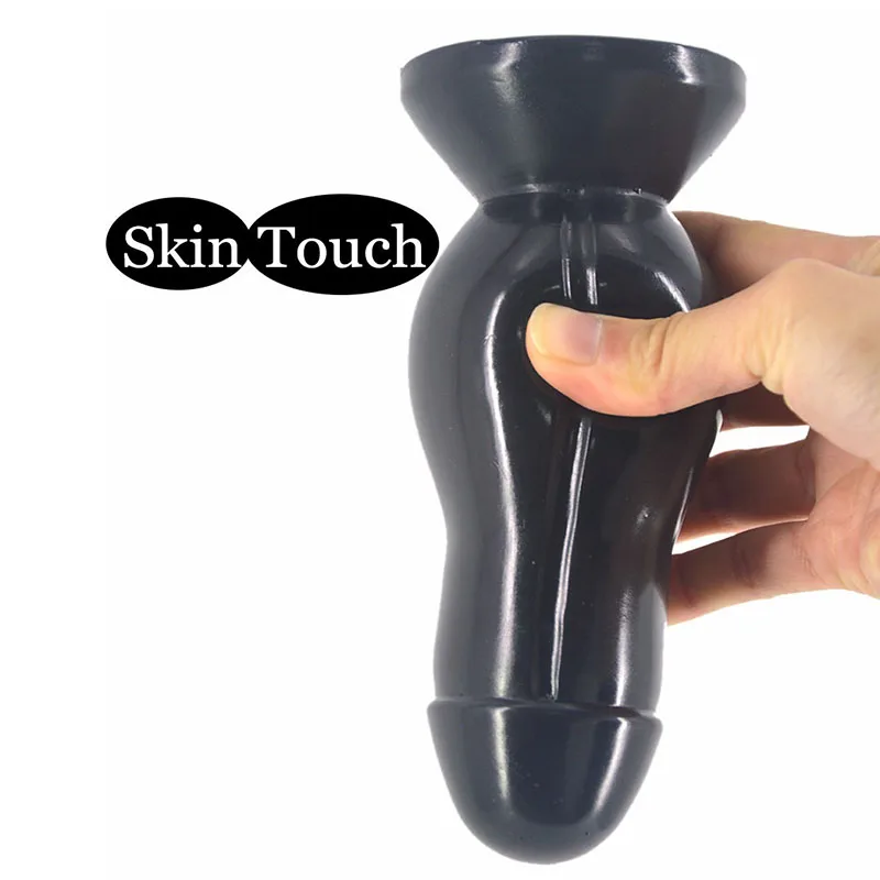 Mushroom Large Sucker Dildo Anal Plug Massage Butt Realistic Big Penis Female Ass Stimulating Sex Toy O3 |