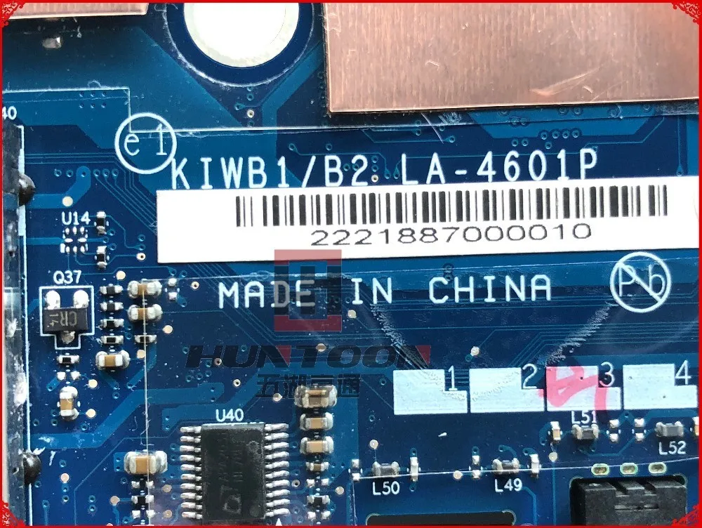 Подлинная материнская плата для ноутбука Lenovo Ideapad Y550 KIWB1/B2 LA-4601P розетка 478 DDR2 GT130M