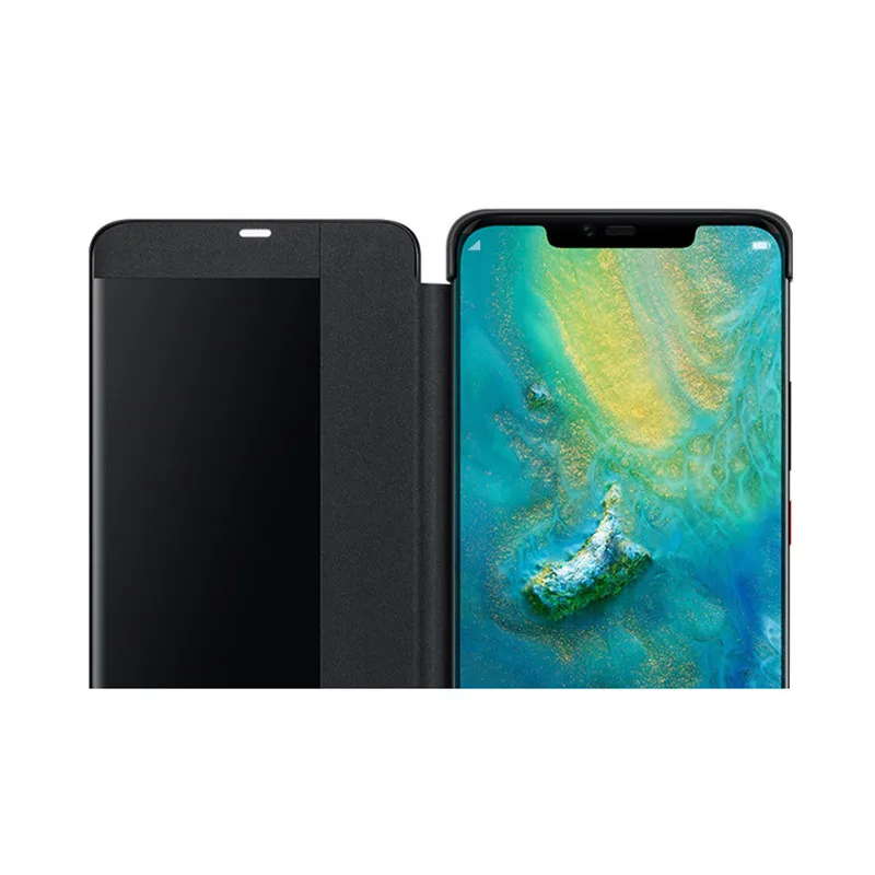 LEORY Protective Case Flip Smart View Window For Huawei Mate 20 360 Full Protection Phone leather case Protect | Чехлы для