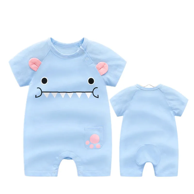 Детские комбинезоны с героями мультфильмов Anpanman летние хлопковые коротким