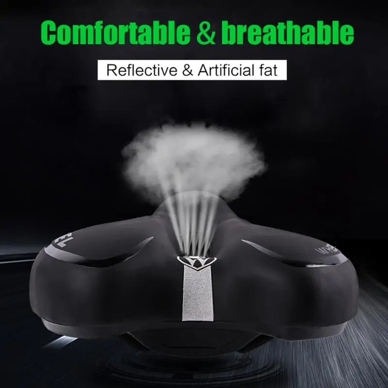 Гелевое амортизирующее седло для велосипеда мягкая амортизирующая ткань из ПВХ