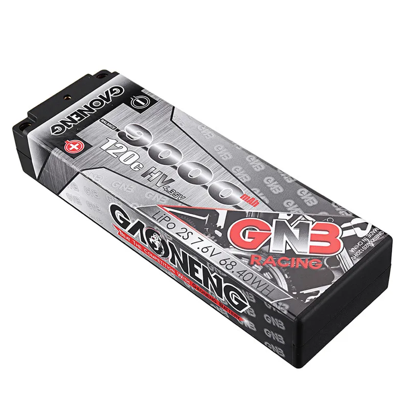 Gaoneng ГНБ 7 6 В 9000 мАч 120C 2 S HV 4 35 Lipo батарея T разъем для 1/5 1/8 2WD 4WD Monster Truck Traxxas TRX-4 RC
