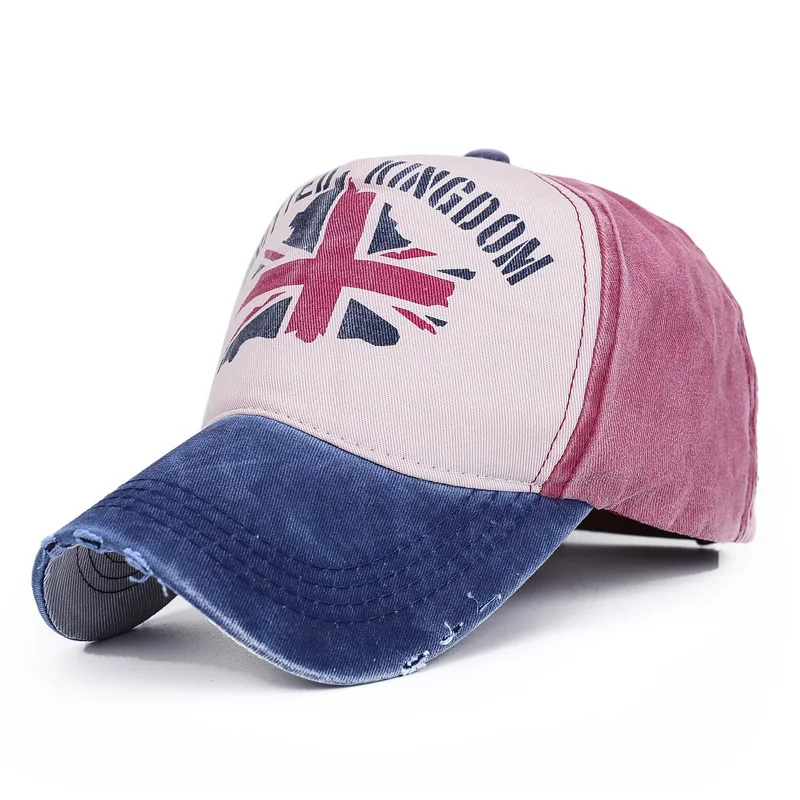 

2019 The New Men's Baseball Cap With Pattern Fitted Cap Snapback Hat Women Gorras Casual Casquette Embroidery Letter Cap