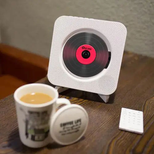 Домашняя стереосистема настенное крепление музыка MP3 CD плеер радио