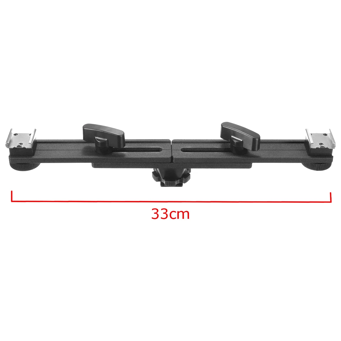 13 inch Twin Speed Light Flash Hot Shoe Mounting Bracket Mount Holder Studio | Электроника
