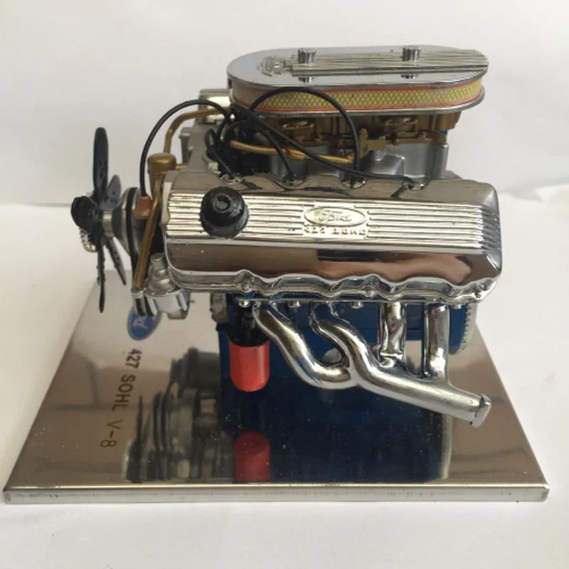 1:6 427 Sohc Модель двигателя сплав модель автомобиля