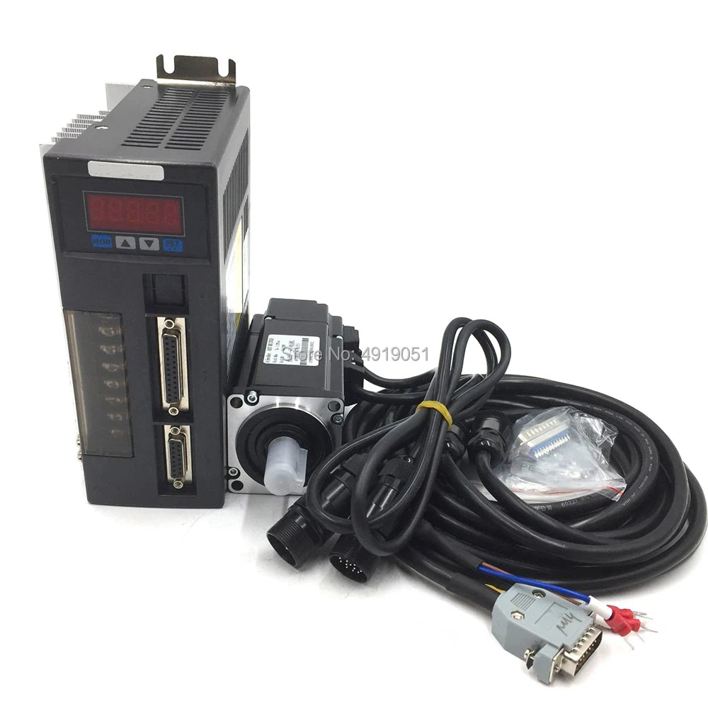 1.2KW 110 мм NEMA42 AC сервомотор + Drive комплекты 4NM 1000 w 220VAC 3000 об/мин 110st m04030 Высокая