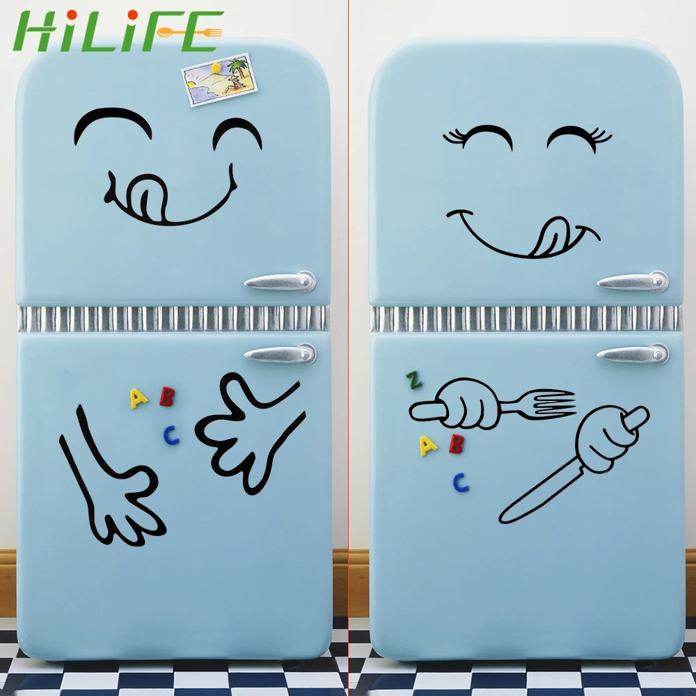 Виниловая наклейка HILIFE для украшения дома стикеры на холодильник|Наклейки стену|