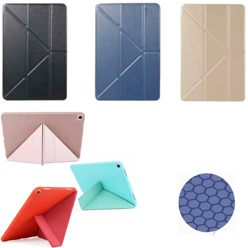 Чехол трансформер для iPad Mini 5 2019 7 9 дюймов искусственная кожа + Мягкий ТПУ