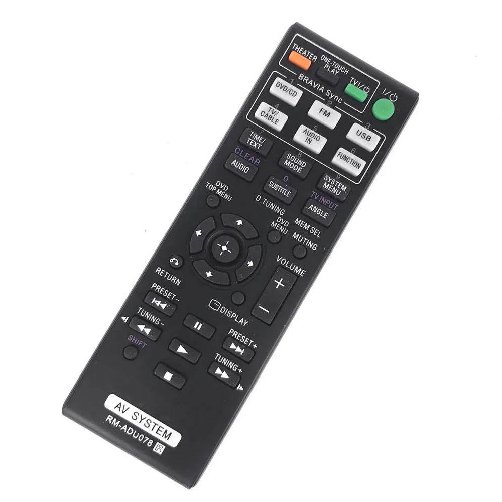Новинка для Sony RM-ADU078 аудио/видео пульт дистанционного управления DAVDZ170 DAVDZ175 HBDDZ171 |