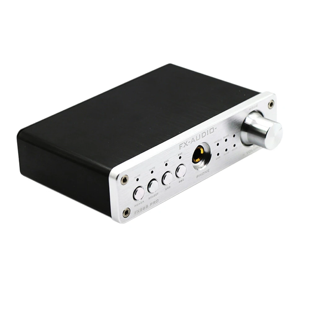 FX-аудио FX-98S PCM2704 NJW1144 MAX9722 120 Вт hifi-усилитель для наушников DAC USB декодер аудио