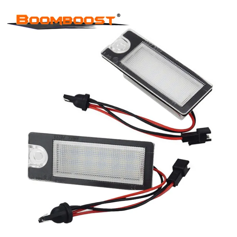 

Для Volvo XC90 S60 V70 S80 XC70 автомобильный Стайлинг 3528 SMD лампа номерного знака 2X Canbus Белый Автомобильный светодиодный фонарь номерного знака
